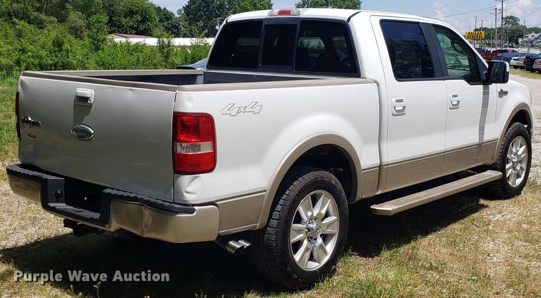 image for item EU9798 2007 Ford F150 SuperCrew pickup truck