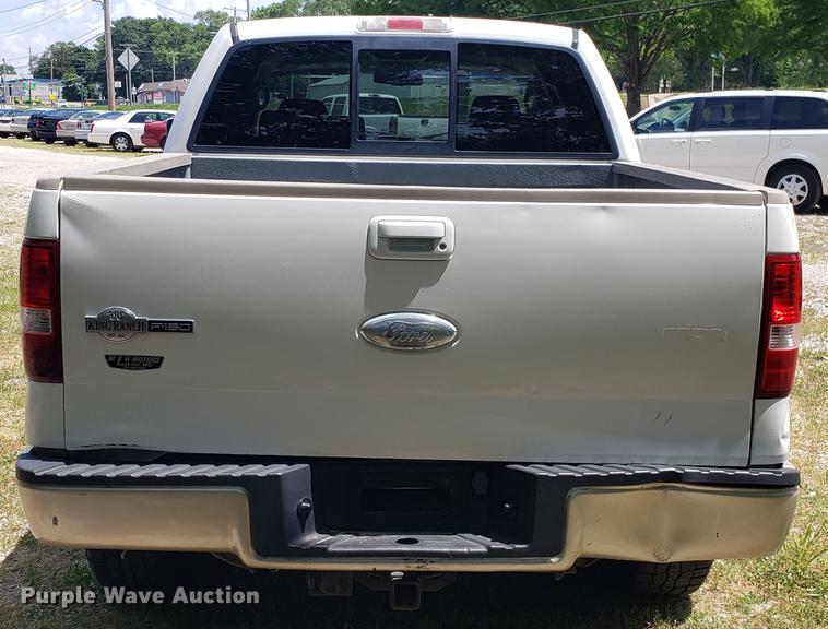 image for item EU9798 2007 Ford F150 SuperCrew pickup truck