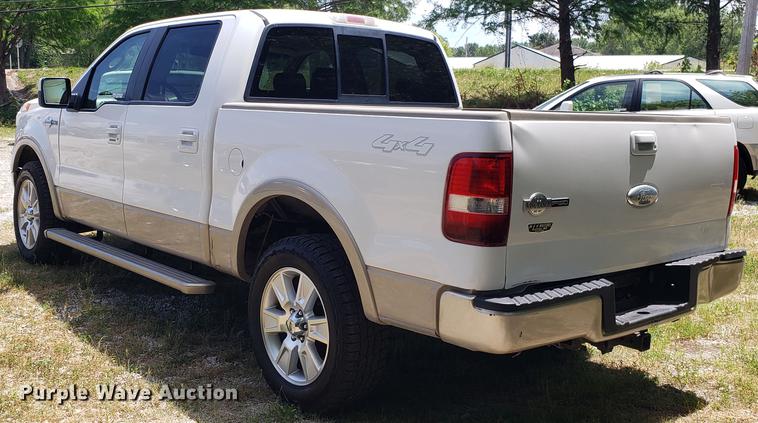 image for item EU9798 2007 Ford F150 SuperCrew pickup truck