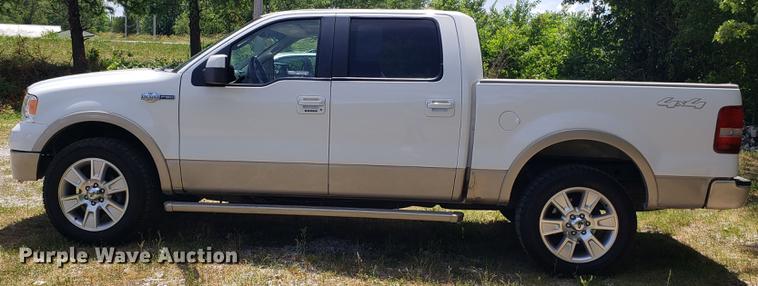 image for item EU9798 2007 Ford F150 SuperCrew pickup truck