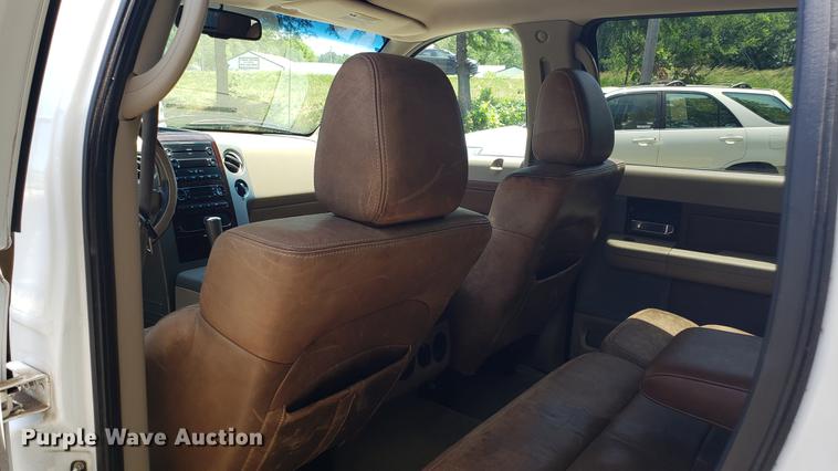 image for item EU9798 2007 Ford F150 SuperCrew pickup truck