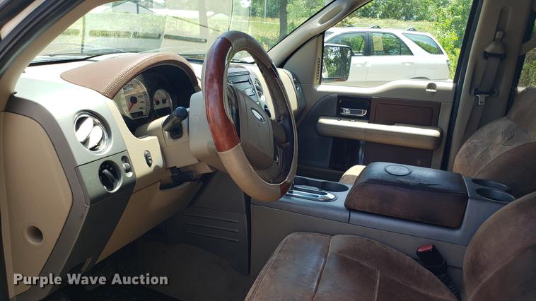 image for item EU9798 2007 Ford F150 SuperCrew pickup truck