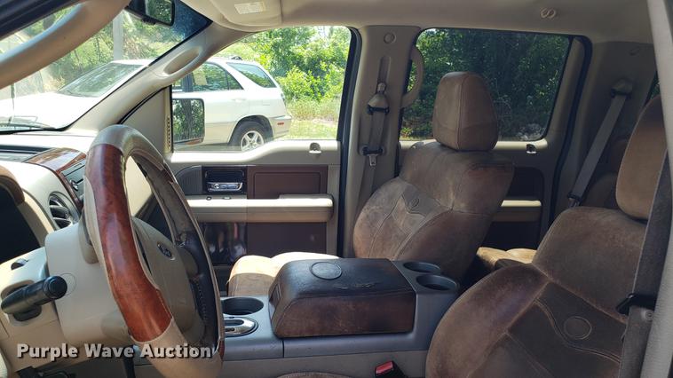 image for item EU9798 2007 Ford F150 SuperCrew pickup truck