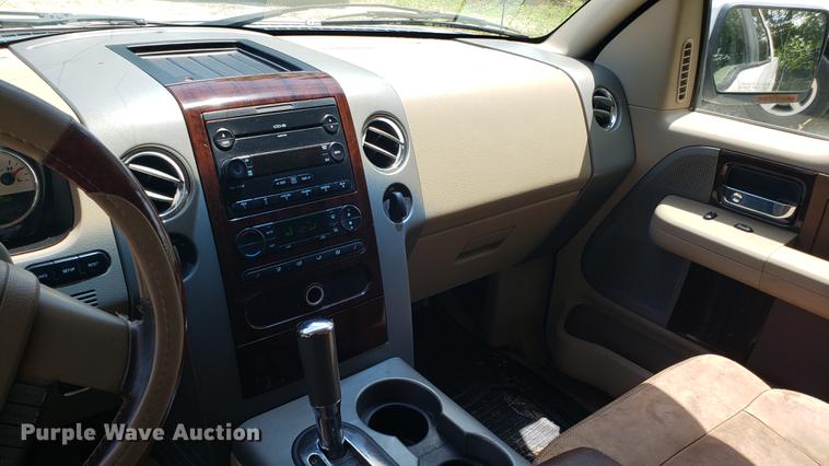 image for item EU9798 2007 Ford F150 SuperCrew pickup truck