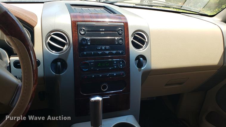 image for item EU9798 2007 Ford F150 SuperCrew pickup truck