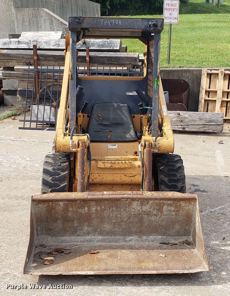 image for item EU9828 1995 Case 1825 skid steer