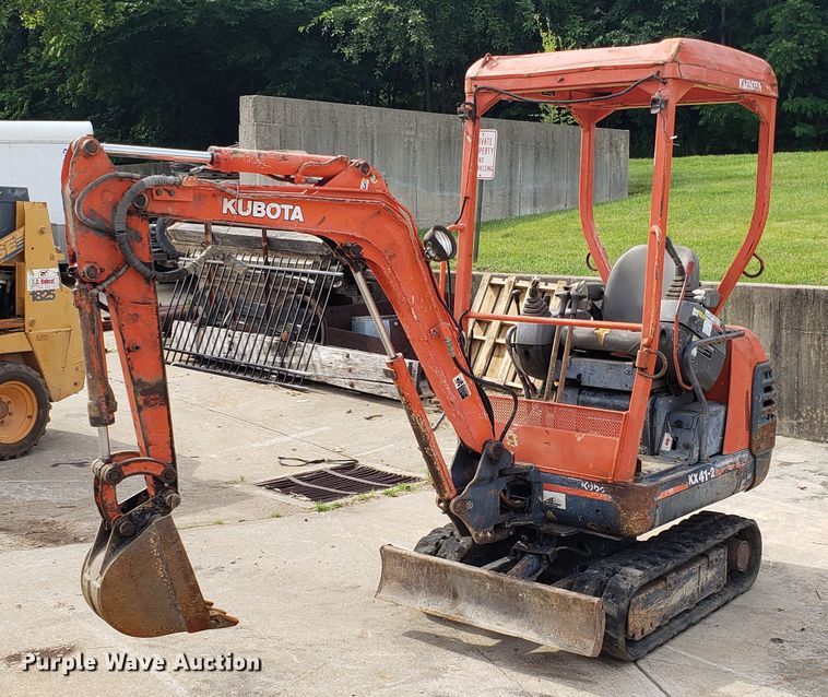 image for item EU9829 Kubota KX41-2 mini excavator