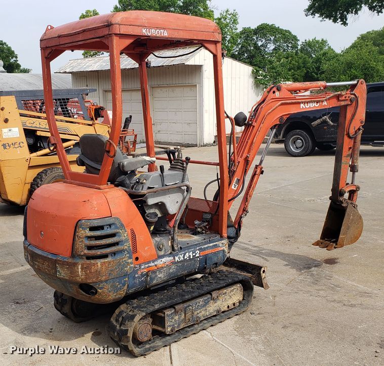 image for item EU9829 Kubota KX41-2 mini excavator