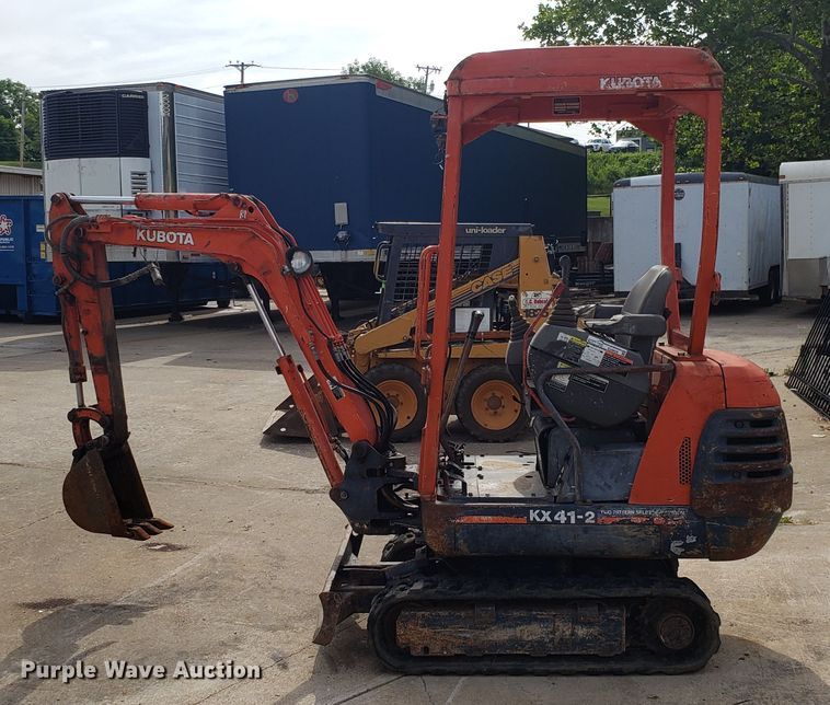 image for item EU9829 Kubota KX41-2 mini excavator