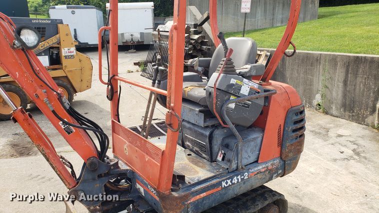 image for item EU9829 Kubota KX41-2 mini excavator