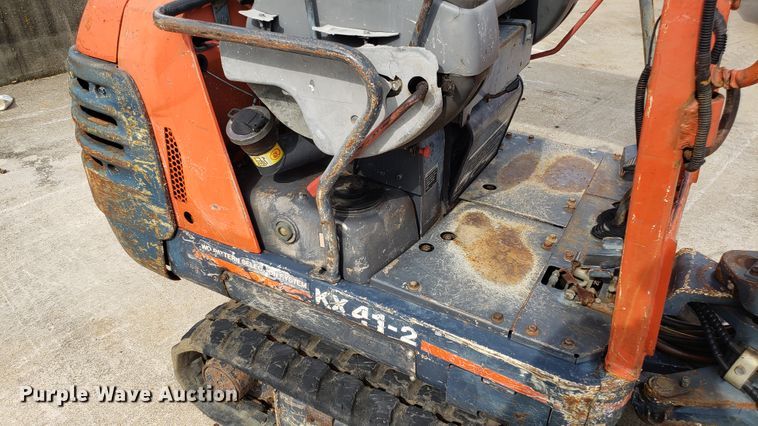 image for item EU9829 Kubota KX41-2 mini excavator