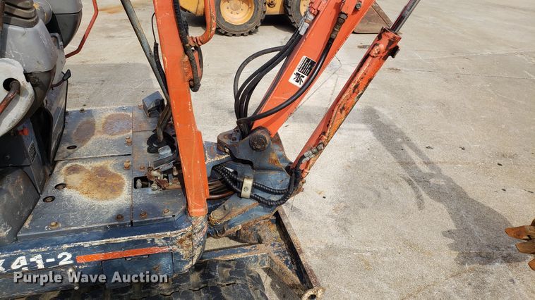 image for item EU9829 Kubota KX41-2 mini excavator