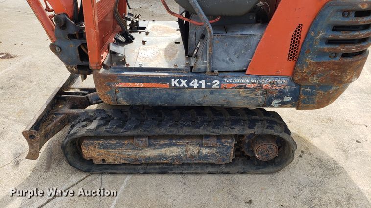image for item EU9829 Kubota KX41-2 mini excavator