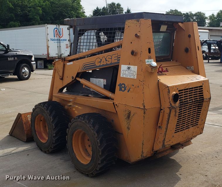 image for item EU9830 2001 Case 1845C skid steer