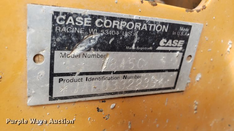 image for item EU9830 2001 Case 1845C skid steer