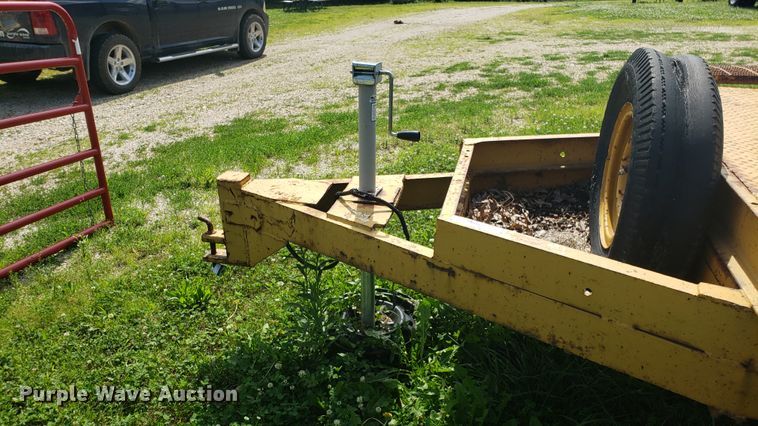 image for item EU9852 2019 shop built utility trailer
