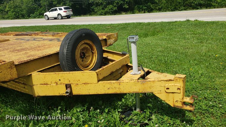 image for item EU9852 2019 shop built utility trailer