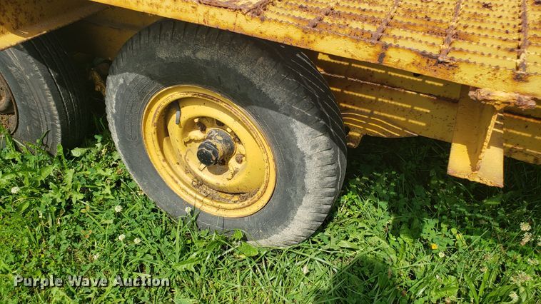 image for item EU9852 2019 shop built utility trailer
