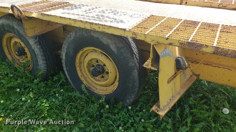 image for item EU9852 2019 shop built utility trailer