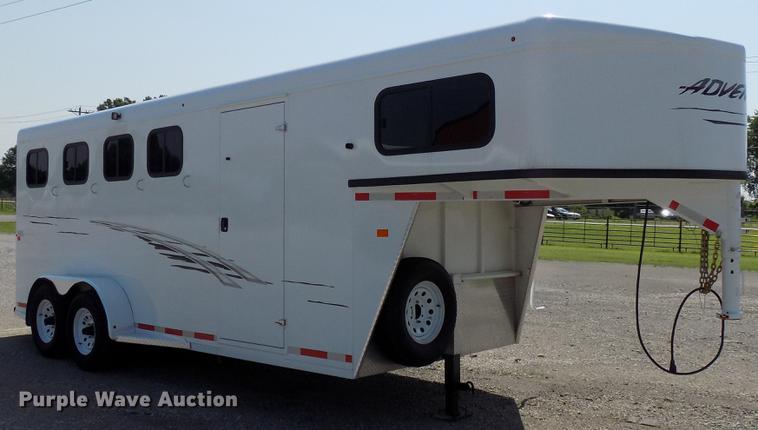 image for item FJ9253 2017 Trailer West Adventure livestock trailer