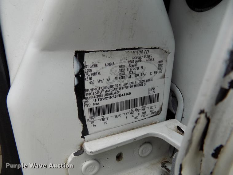 image for item FJ9288 2008 Ford F250 Super Duty Crew Cab pickup truck