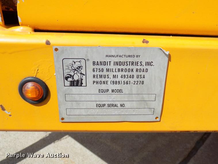 image for item FJ9316 2014 Bandit 65XP wood chipper