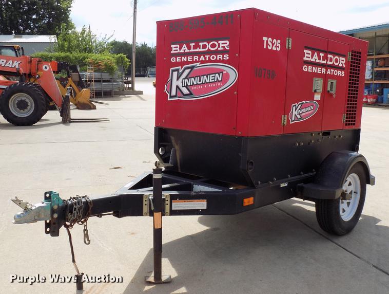 image for item FJ9317 2009 Baldor TS25 generator