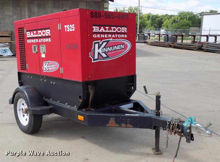 image for item FJ9317 2009 Baldor TS25 generator