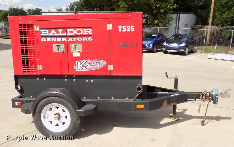 image for item FJ9317 2009 Baldor TS25 generator