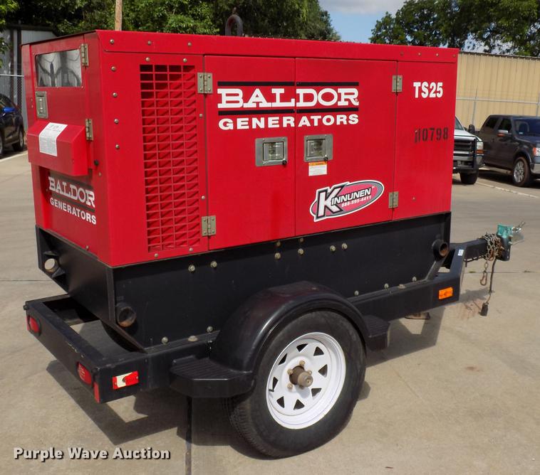 image for item FJ9317 2009 Baldor TS25 generator