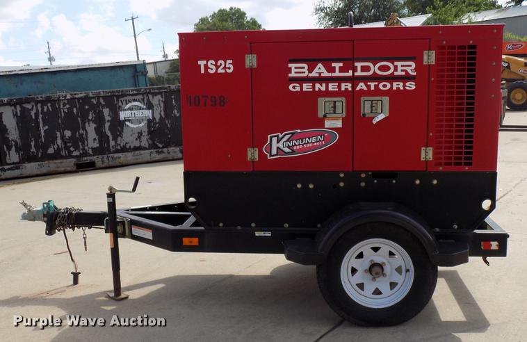 image for item FJ9317 2009 Baldor TS25 generator