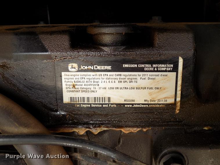 image for item FJ9317 2009 Baldor TS25 generator