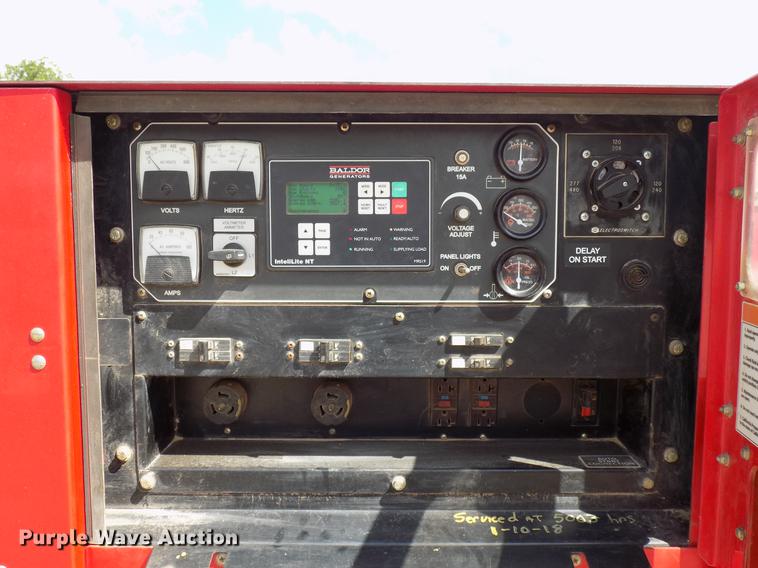 image for item FJ9317 2009 Baldor TS25 generator