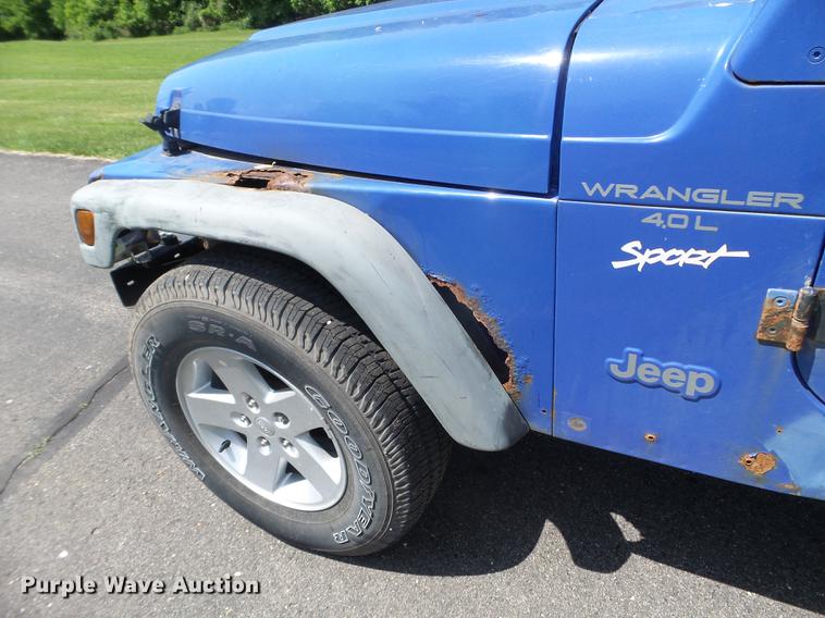 image for item FM9361 1997 Jeep Wrangler Sport SUV