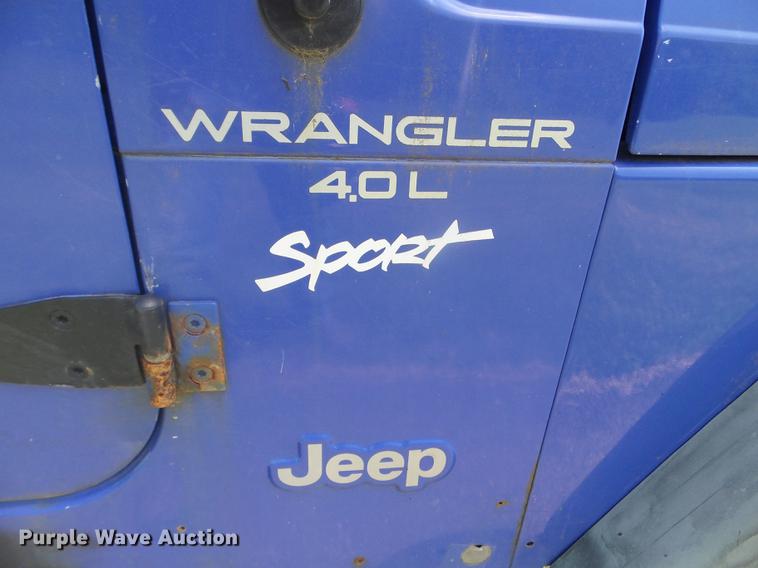 image for item FM9361 1997 Jeep Wrangler Sport SUV