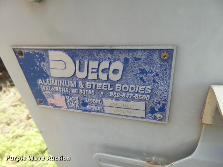 image for item FM9376 Dueco service bed with digger derrick