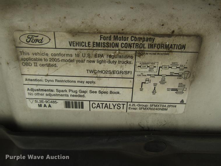 image for item FO9282 2005 Ford F150 pickup truck