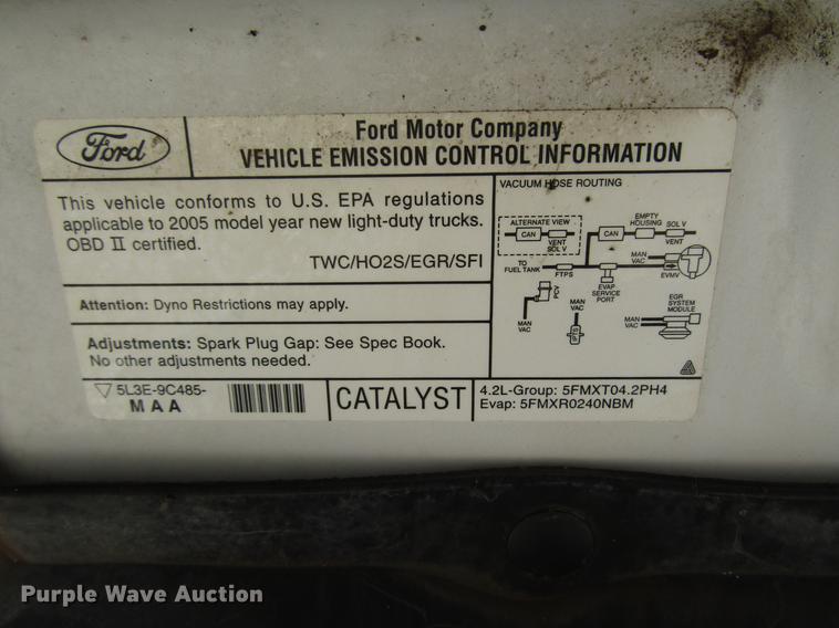 image for item FO9283 2005 Ford F150 pickup truck