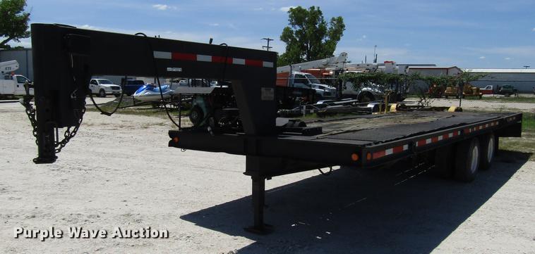 image for item FO9294 1995 Trail-Eze DA5428 equipment trailer