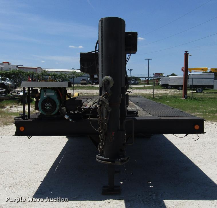 image for item FO9294 1995 Trail-Eze DA5428 equipment trailer