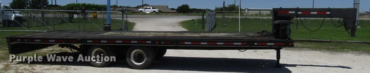 image for item FO9294 1995 Trail-Eze DA5428 equipment trailer