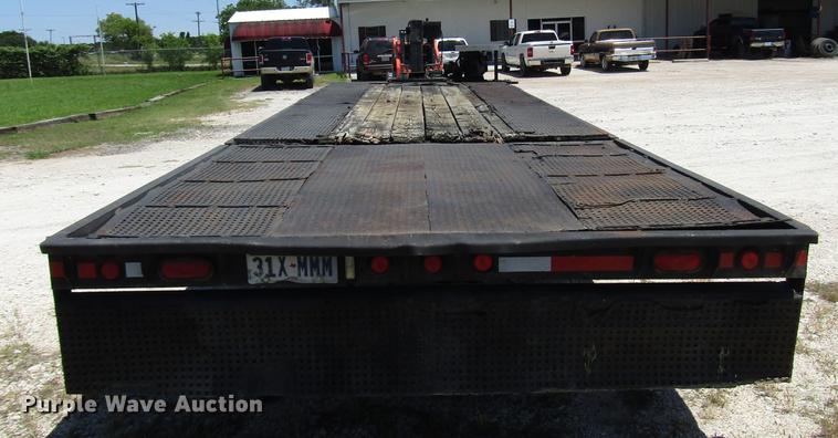 image for item FO9294 1995 Trail-Eze DA5428 equipment trailer