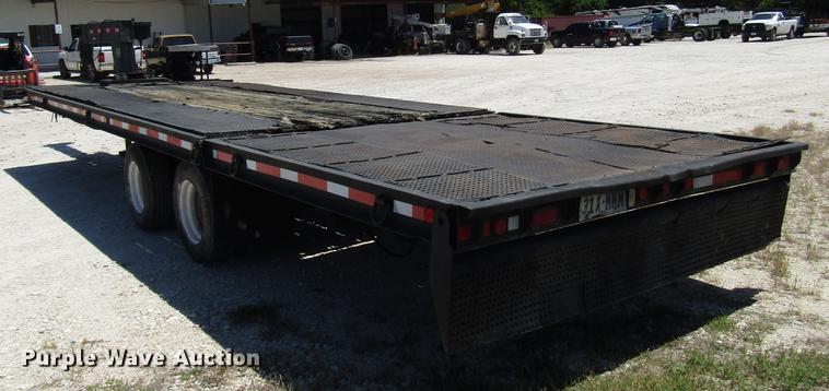 image for item FO9294 1995 Trail-Eze DA5428 equipment trailer