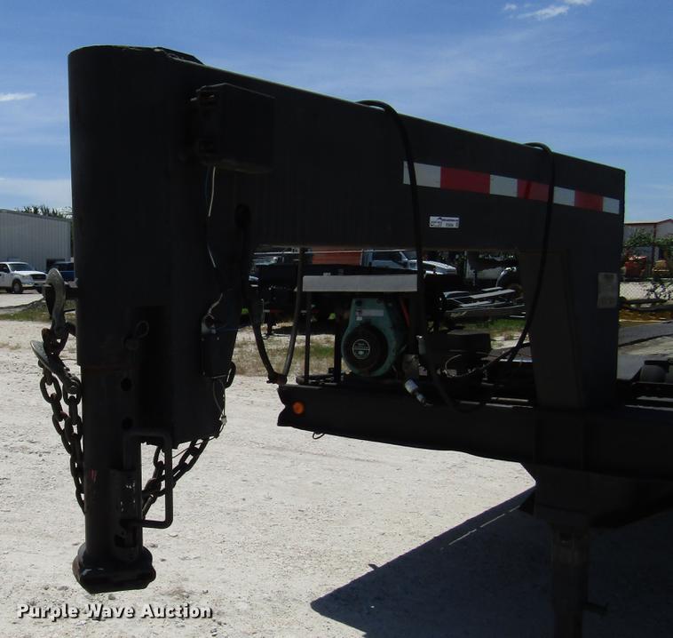 image for item FO9294 1995 Trail-Eze DA5428 equipment trailer
