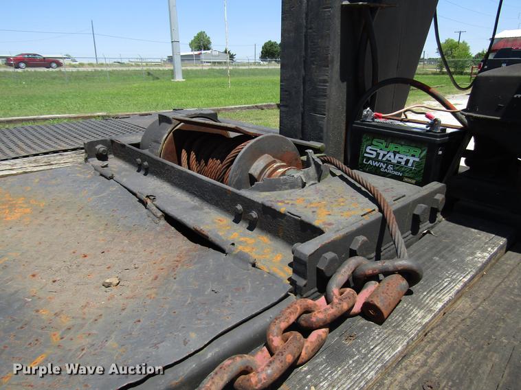 image for item FO9294 1995 Trail-Eze DA5428 equipment trailer