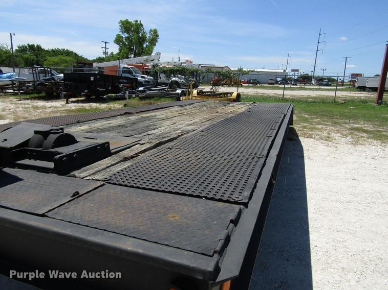 image for item FO9294 1995 Trail-Eze DA5428 equipment trailer