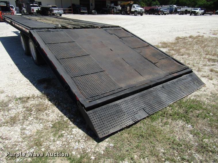 image for item FO9294 1995 Trail-Eze DA5428 equipment trailer
