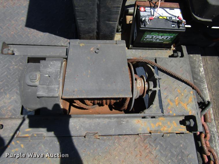 image for item FO9294 1995 Trail-Eze DA5428 equipment trailer