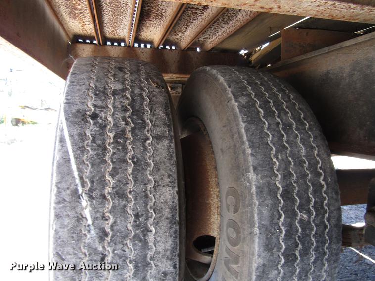 image for item FO9294 1995 Trail-Eze DA5428 equipment trailer