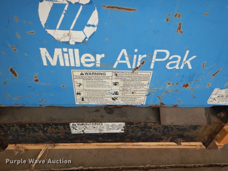 image for item FQ9845 Miller Air Pak welder/generator/air compressor